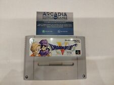 Dragon Quest V Super Nintendo SNES NTSC Japanese JPN Loose Solo Cartuccia
