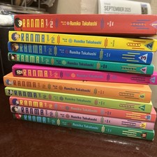 Ranma 1/2 manga inglese LOTTO 10 volumi Rumiko Takahashi brossura leggi 
