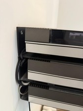 BANG OLUFSEN Beosystem 6500 Kit di montaggio per mensole a parete (4 pezzi) NERO 🇬🇧 Made in UK