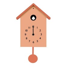 Orologio cucu salmone - orologio, a