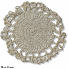 36450 Centrino d'epoca lavorato all'uncinetto (CROCHET) - vintage