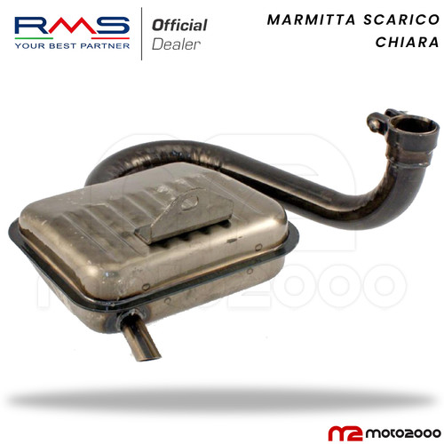 Marmitta scarico chiara - marmitta, rms