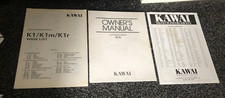 Kawai K1 / K1M / K1R  Synthesizer Owners Manual Instructions Wave List Review