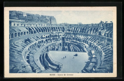 Ansichtskarte roma interno - roma,,