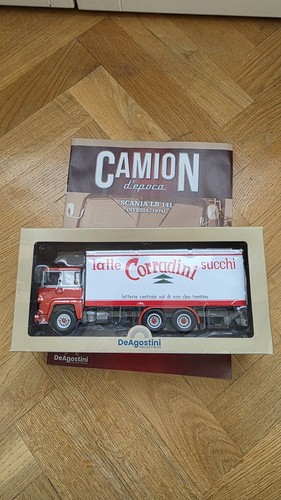 Camion epoca scania lb - 1:43,