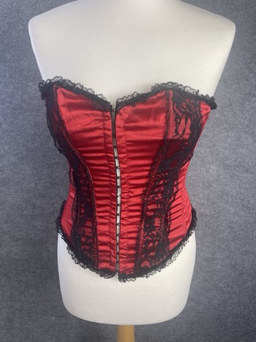 Sanselle corsetto pizzo rosso
