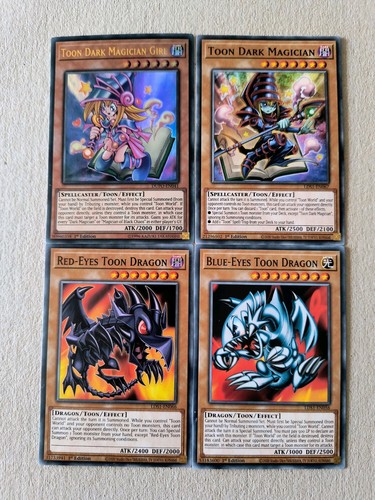 Lotto carte toon - yu-gi-oh!,