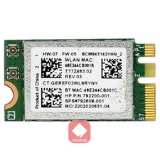 Scheda Wireless Wi-Fi Per Notebook Bluetooth Broadcom BCM943142Y 150Mbps
