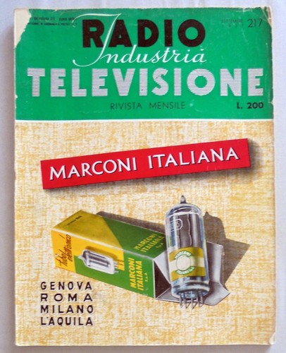 Radio industria televisione - industria,