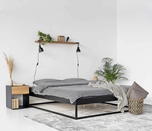 Letto ferro cubo design - cubo,