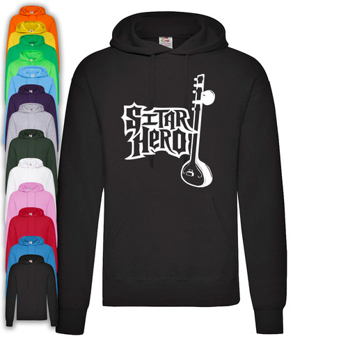 Felpa con cappuccio sitar - felpa, hero