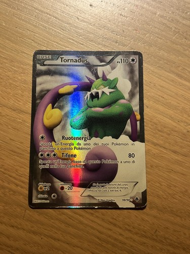 Tornadus full art nero - tornadus, 98/98