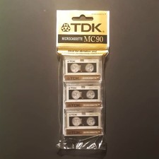 Microcassette TDK MC 90 - 3