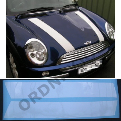 Strisce cofano per bmw mini - cofano,