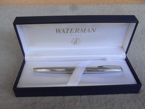 Waterman cassa silver - waterman, c/f