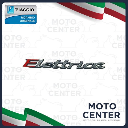 Targhetta elettrica laterale - elettrica,