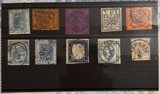 LOTTO ANTICHI STATI - 10 FRANCOBOLLI 