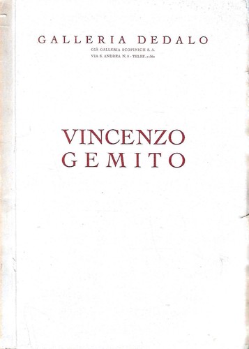 Vincenzo gemito galleria - vincenzo,