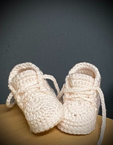 Scarpe all uncinetto neonato - scarpe,