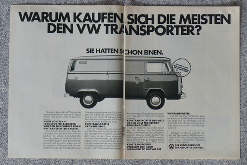 Pubblicità originale bus - originale, vw