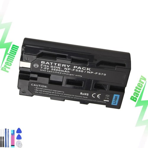 Batteria f550 per sony - np-f550,