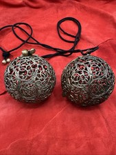 Set di due palline pendenti