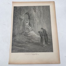 Stampa 1890 Paradiso Dante