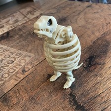 Modellino dinosauro scheletro