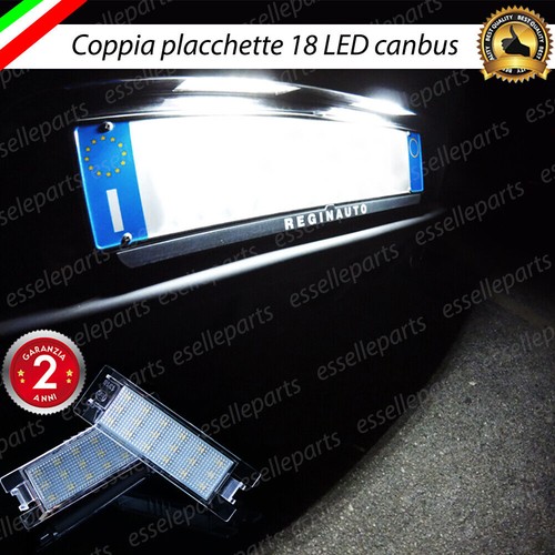 Placchette led luci targa - targa, 18