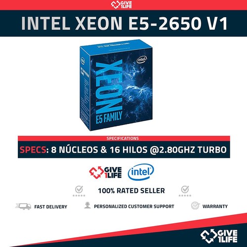 Intel xeon 2650 8 - e5-2650, v1
