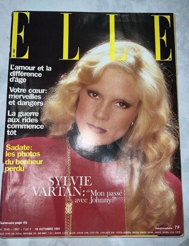 Rivista moda elle - rivista, 1981