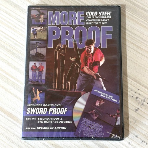 Cold steel more proof dvd - more,