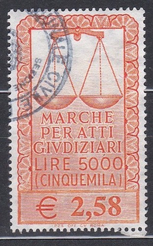 Italia 2000 marca da bollo - -,