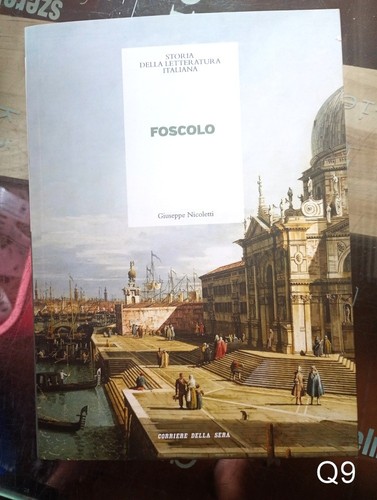 Foscolo nicoletti libro - nicoletti,