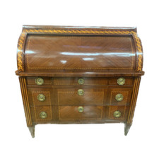 Antica ribalta Luigi XVI in mogano del 700