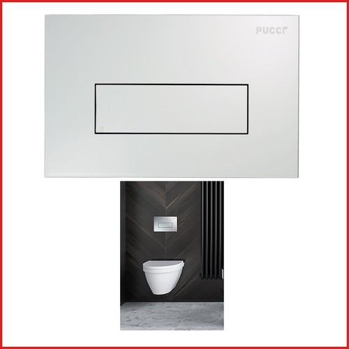 Placca cassetta scarico - placca,