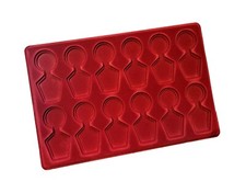 Moneta Medaglie Vassoio Rosso