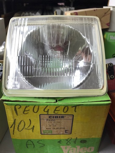 Faro proiettore peugeot 104 - faro,