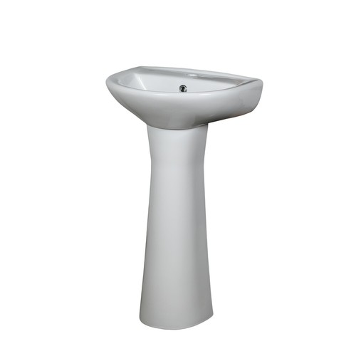 Lavabo con colonna - , in