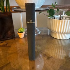 Vintage Italian Bible "La