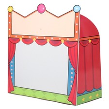  Teatrino Marionette Teatro Delle Ombre Giocattolo Educativo Mestiere Fatto Mano