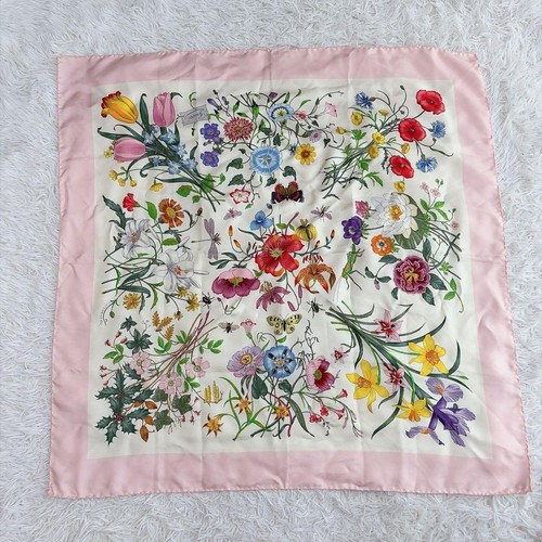 Gucci sciarpa grande - grande, seta