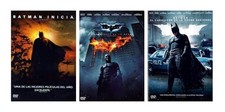 DVD Batman Trilogia Nolan (Begins + Il Cavaliere oscuro + Il ritorno) (3 DISCHI)