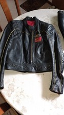 tuta moto vintage marca FLM