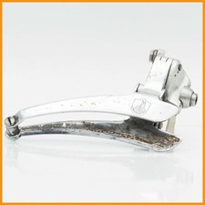 CAMPAGNOLO C RECORD FRONT DERAILLEUR MECH ROAD BIKE VINTAGE BRAZE ON BICYCLE 80S