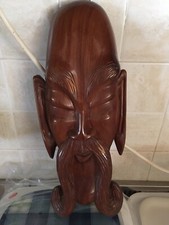 decorazione in legno volto