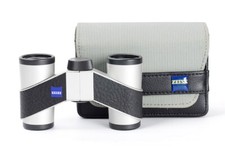 Zeiss Diadem binocolo opera tedesca Germania Ovest custodia argento