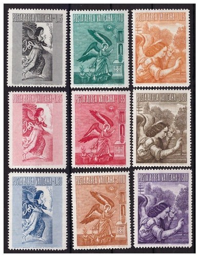 Vaticano 1956 posta - , aerea