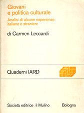 GIOVANI E POLITICA CULTURALE
