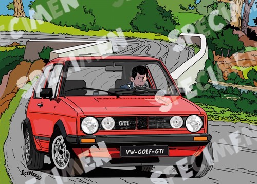 Golf gti série - "golf,